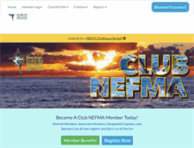 Tablet Screenshot of nefma.com